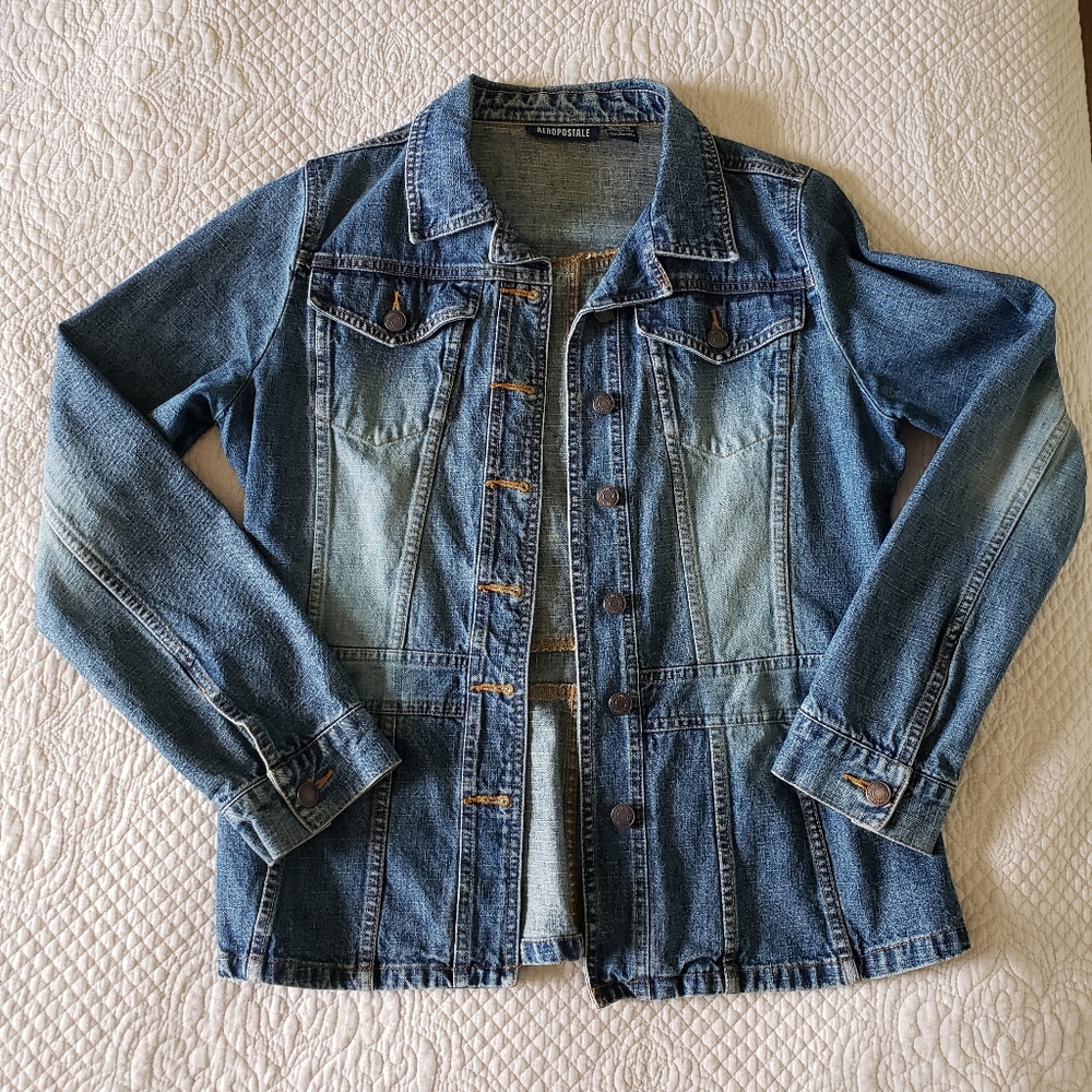 Aeropostale Jean Blazer Jacket